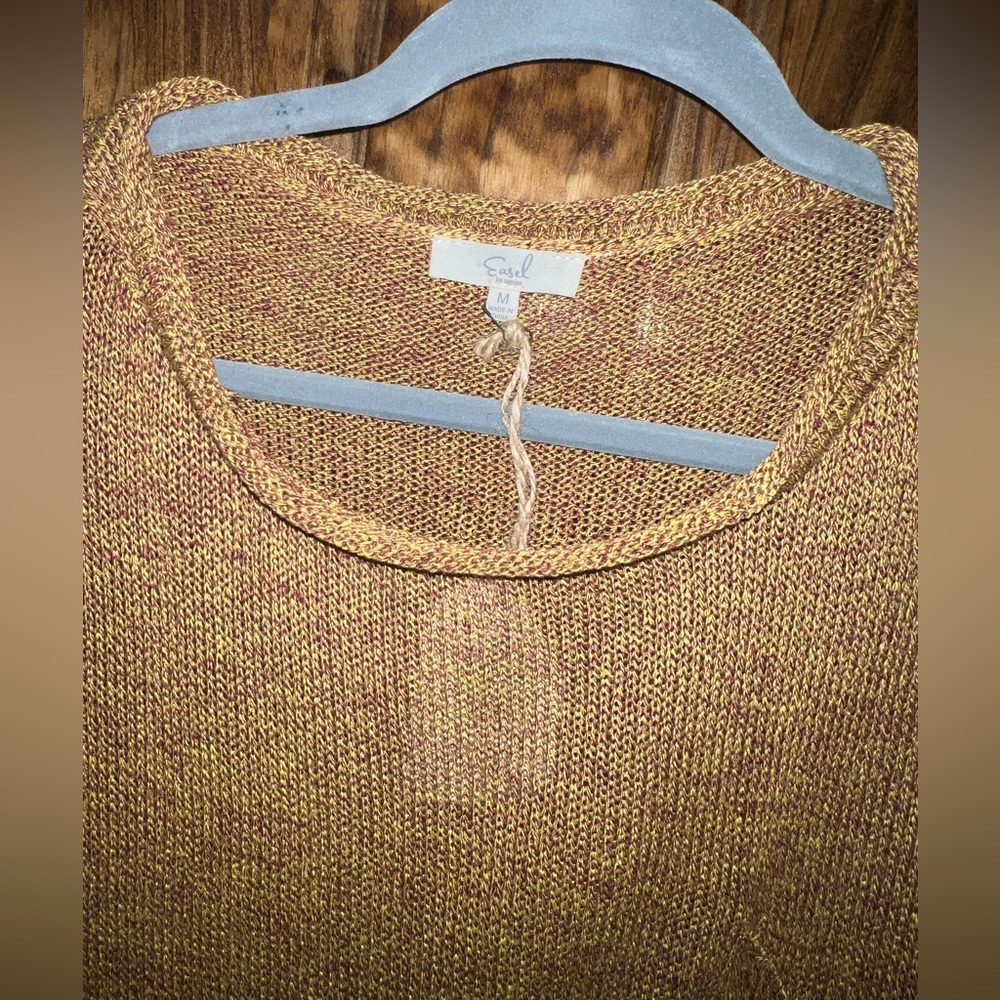 Easel inside out - this brand runs oversized